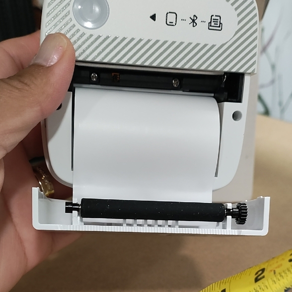 White Multi-Functional Mini Printer - Picture 6 of 7